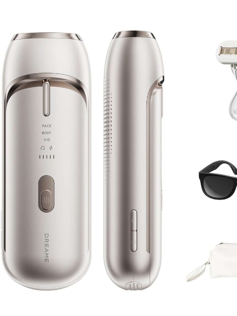 New Dreame Nova IPL Hair Removal with Dual-Lamp 27J Output, Sapphire ICE Cooling